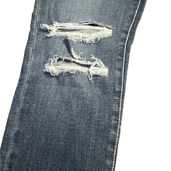 Levi's 721 High Rise Skinny Ankle Distressed Size 4 W 27 - Picture 3 of 9